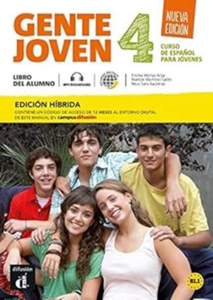 Picture of GENTE JOVEN 4 - N/E - ED.HIBRIDA LIBRO DEL ALUMNO