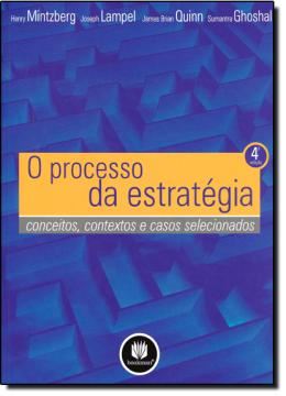 Imagem de O PROCESSO DA ESTRATEGIA  4ª EDICAO