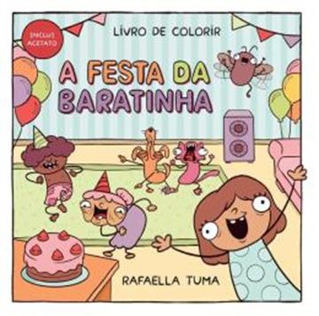 Imagem de A FESTA DA BARATINHA – LIVRO DE COLORIR