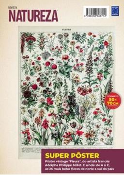Imagem de ADOLPHE PHILIPPE MILLOT: FLEURS 5 - SUPERPOSTER NATUREZA
