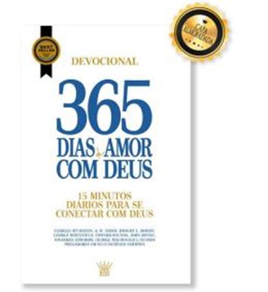 Picture of 365 DIAS DE AMOR COM DEUS - DEVOCIONAL - EDICAO DE LUXO ALMOFADADA